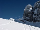 Salita da Spinelli di Valzurio alla Baita di Pagherola alta con e senza ciaspole il 15 febbraio 09 - FOTOGALLERY